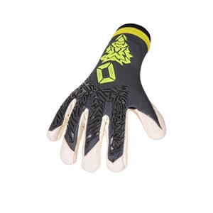 Junior  keepershandschoenen grijs/wit/geel