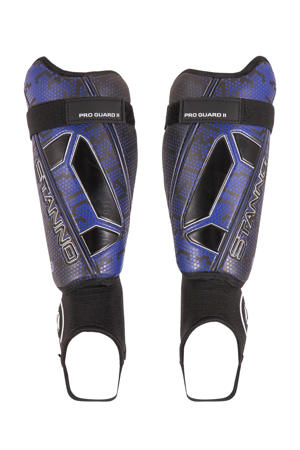 Senior  scheenbeschermers Pro Guard II zwart/blauw