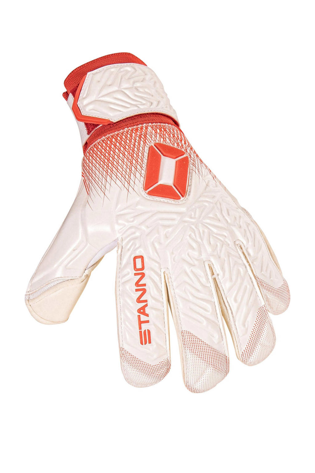 Stanno Junior keepershandschoenen ecru/rood