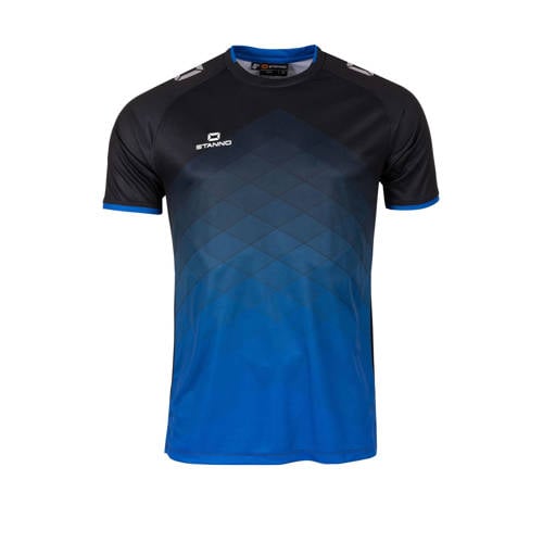 Stanno senior voetbalshirt Altius zwart/blauw afbeelding