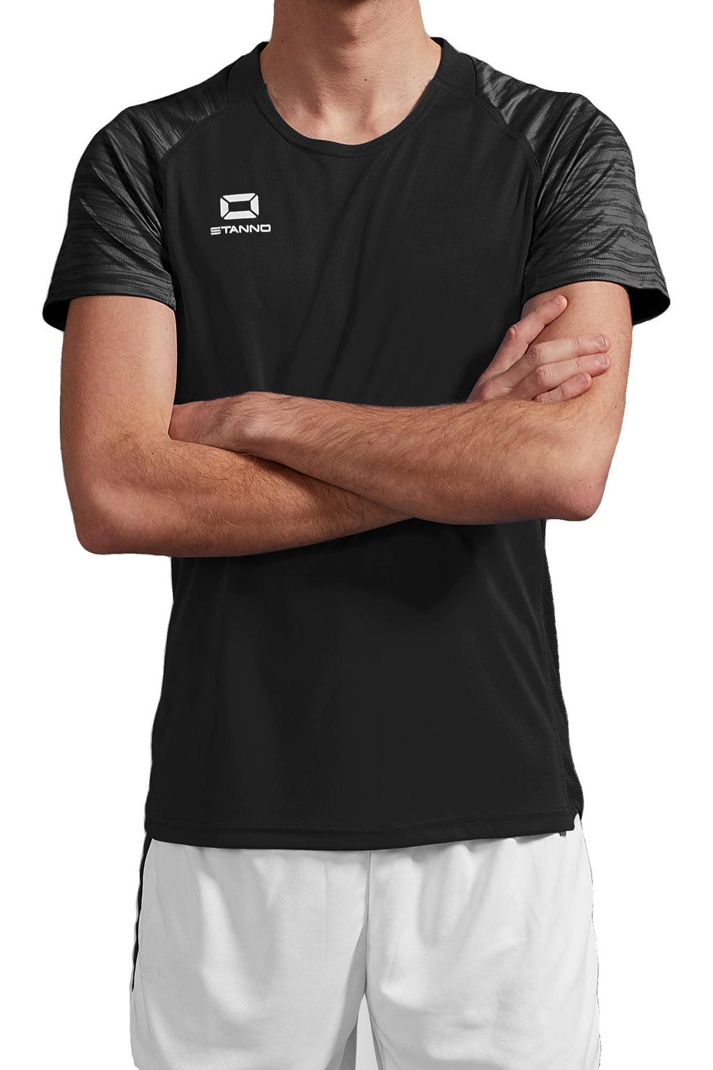 Stanno Senior voetbalshirt Bolt zwart