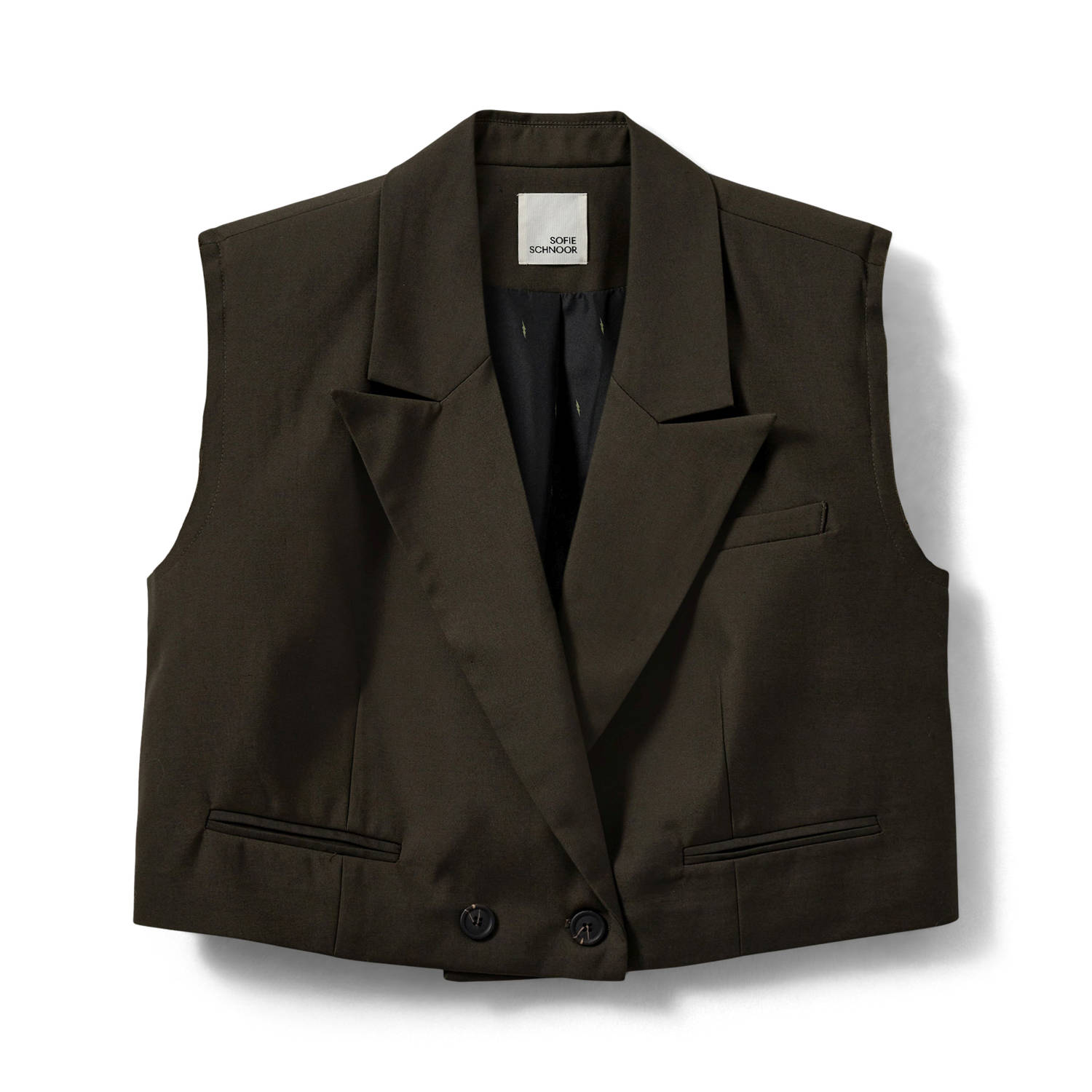 Sofie Schnoor gilet donkergroen