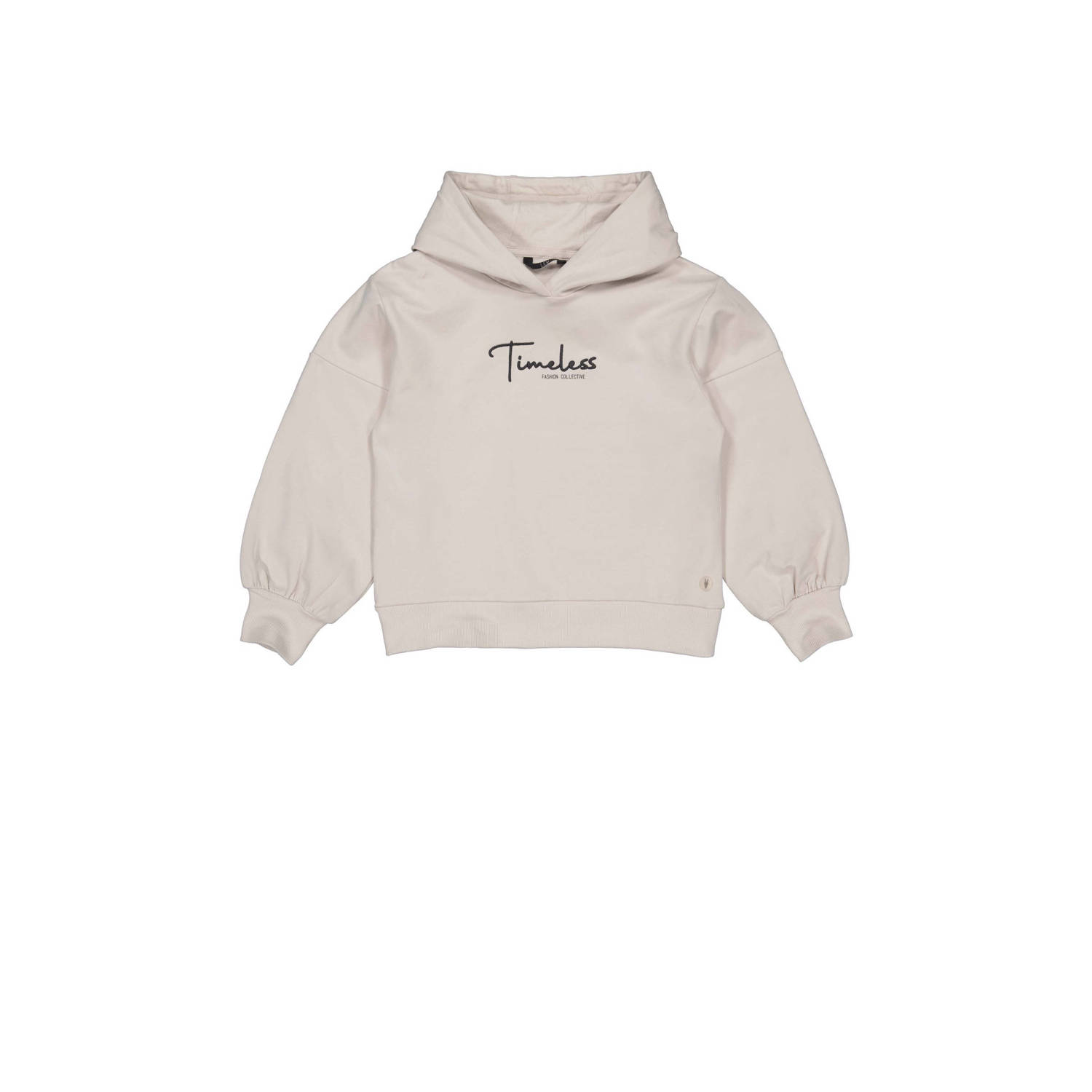 LEVV sweater NARA lichtgrijs Effen 128 | Sweater van