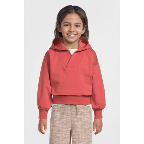LEVV hoodie NICOLE koraal roze afbeelding