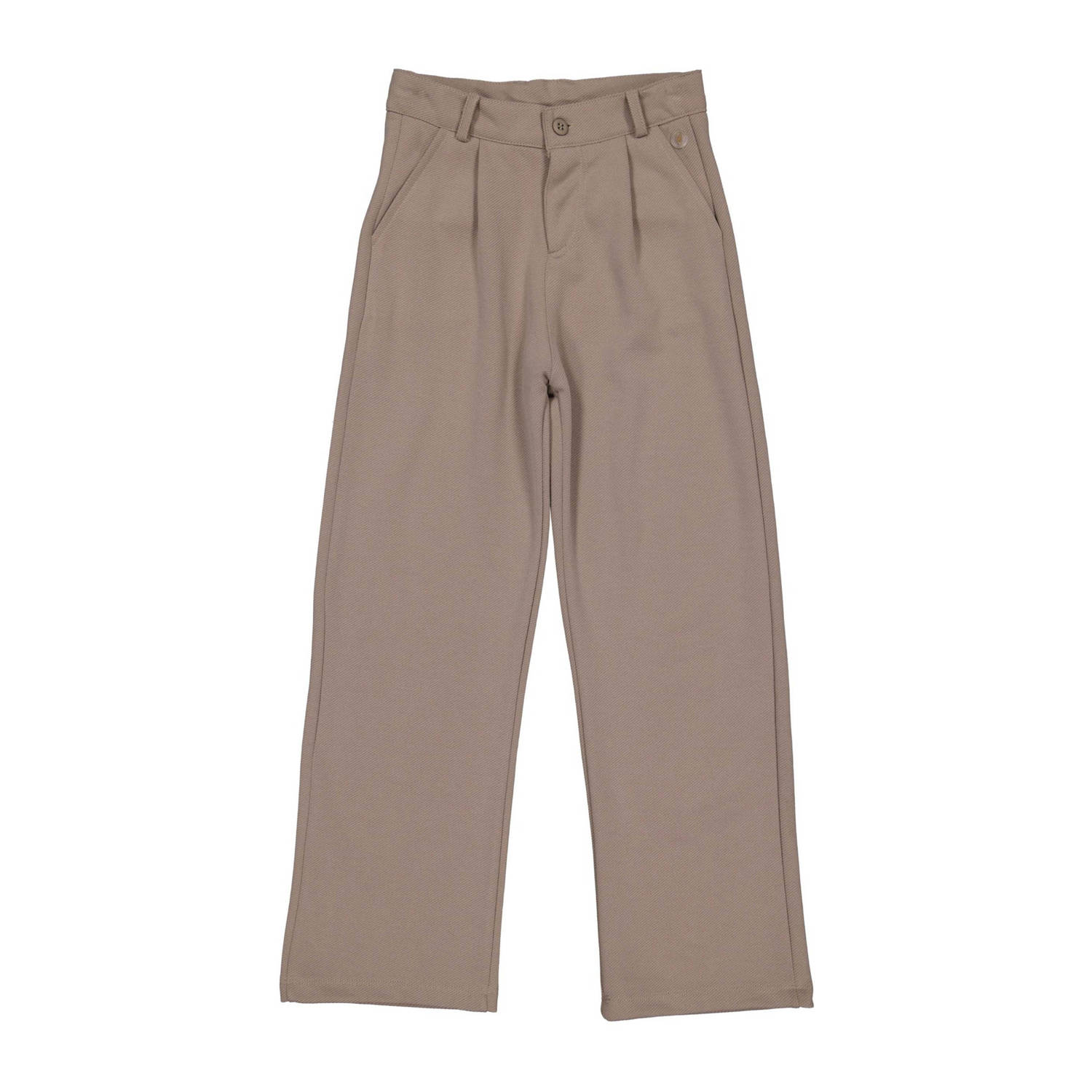 LEVV broek NINA taupe Bruin Meisjes Polyester Effen 116