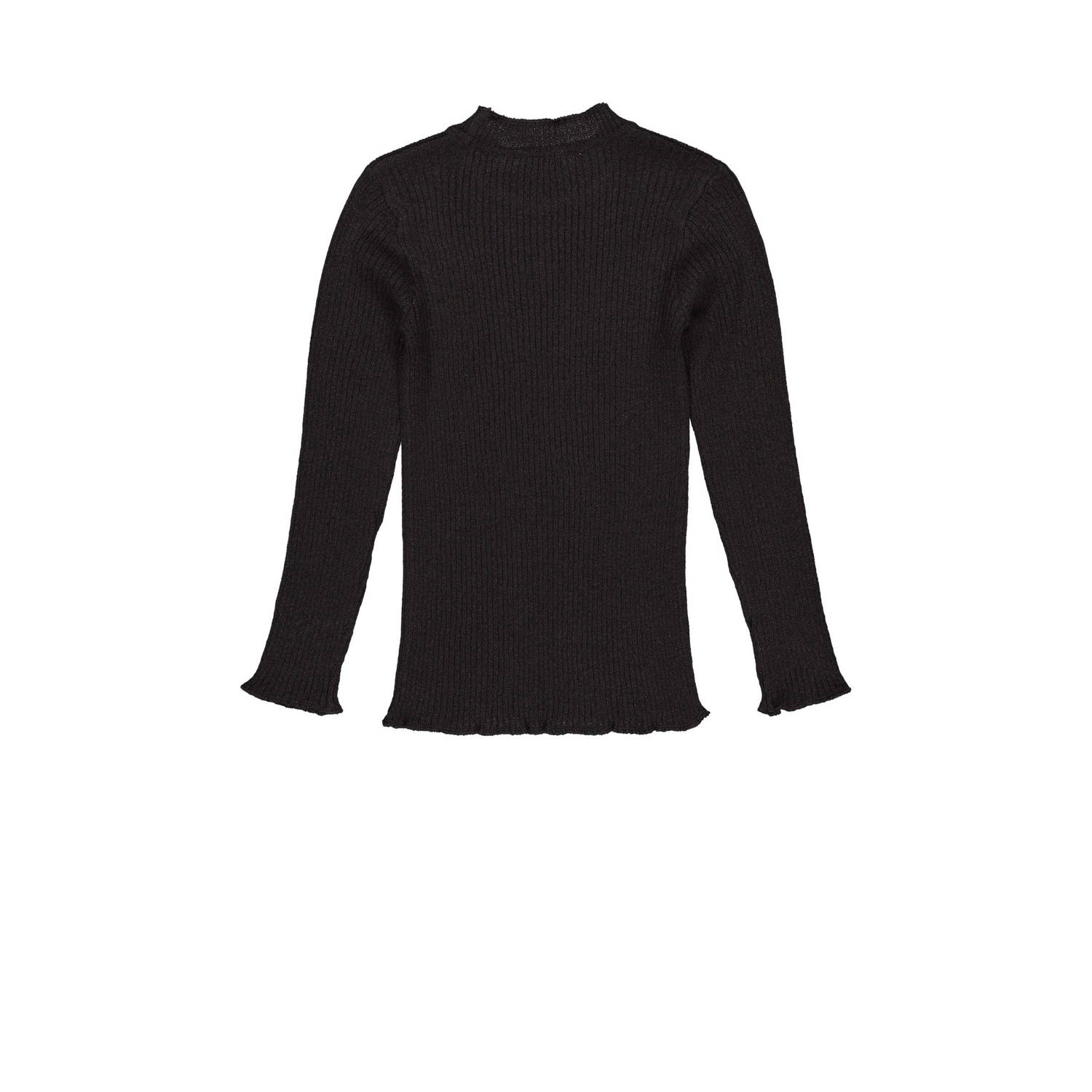 LEVV longsleeve grijs rib gebreid