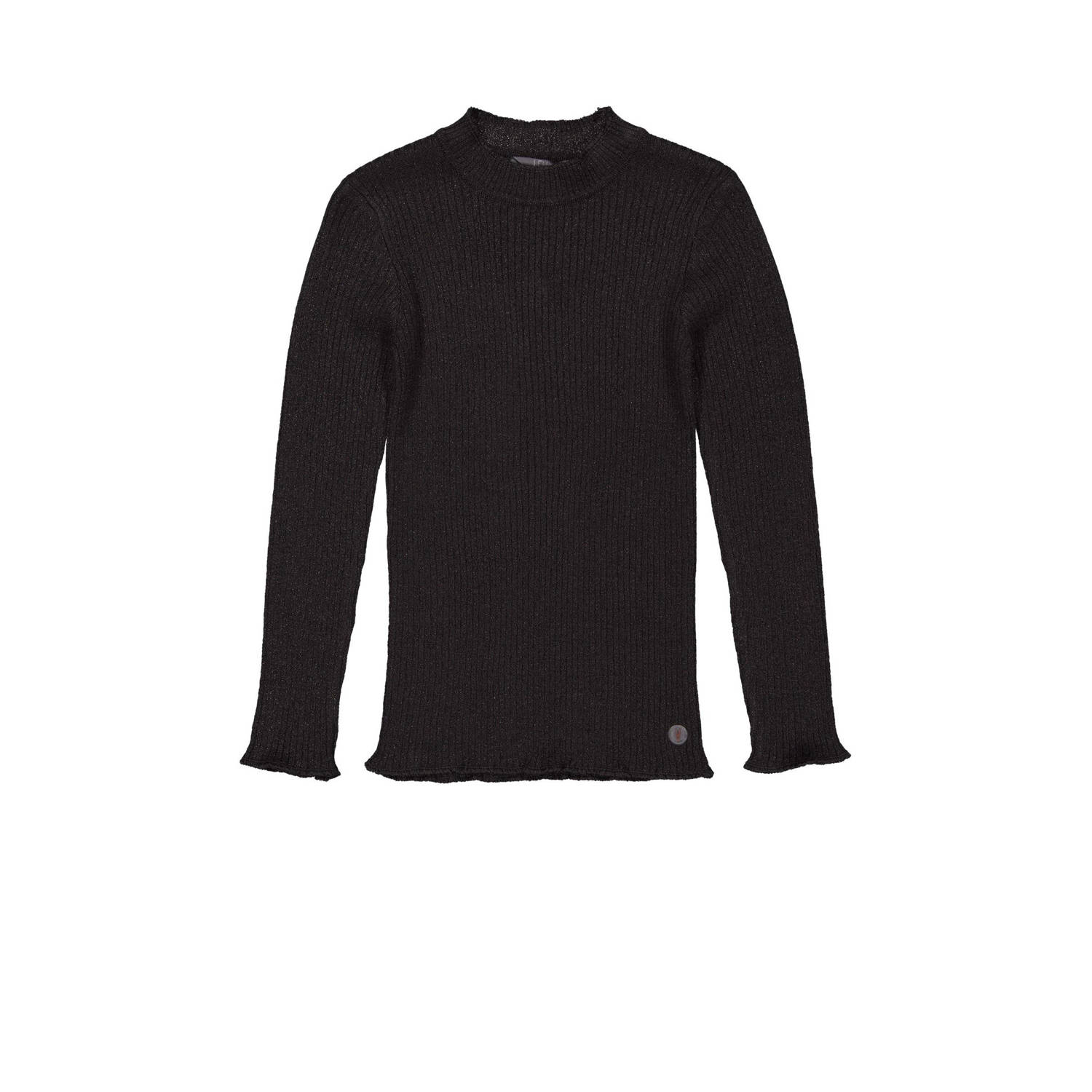 LEVV longsleeve grijs rib gebreid
