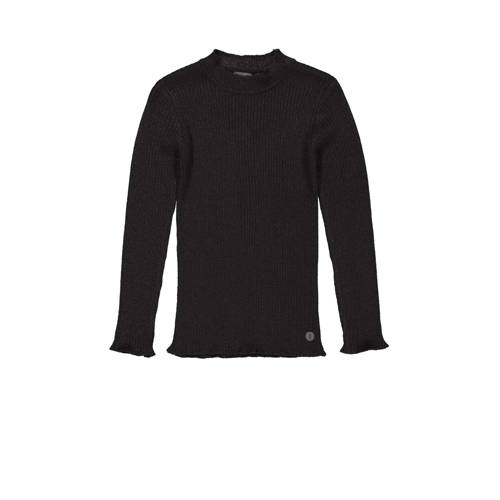 LEVV longsleeve grijs rib gebreid afbeelding