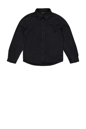 denim overhemd NOAH dark grey