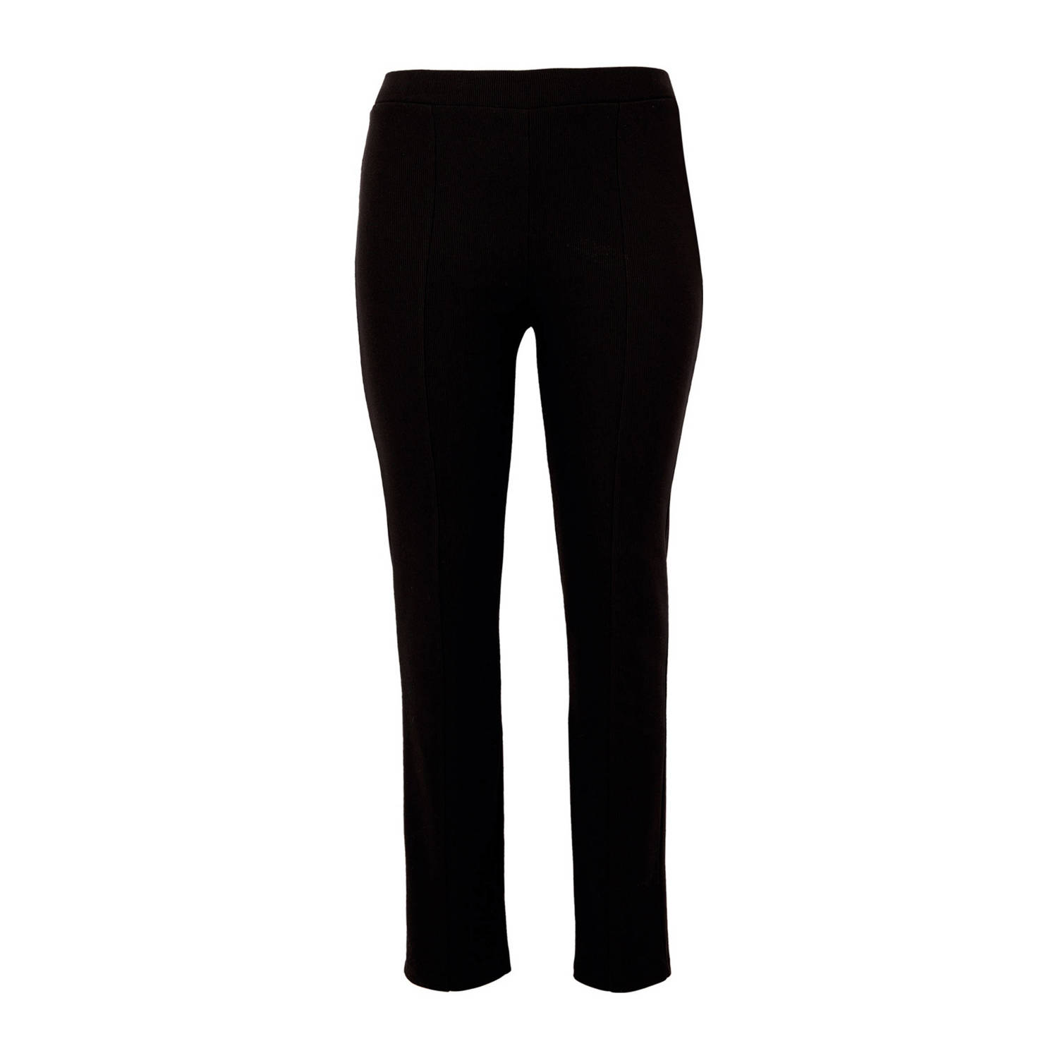 YOEK straight fit broek zwart