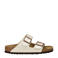 Birkenstock slippers ecru