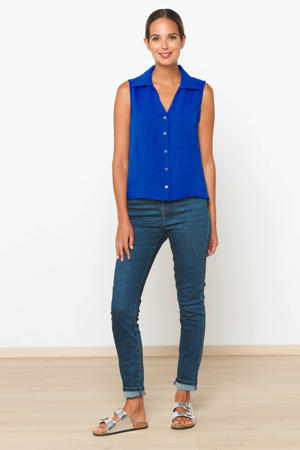top blauw