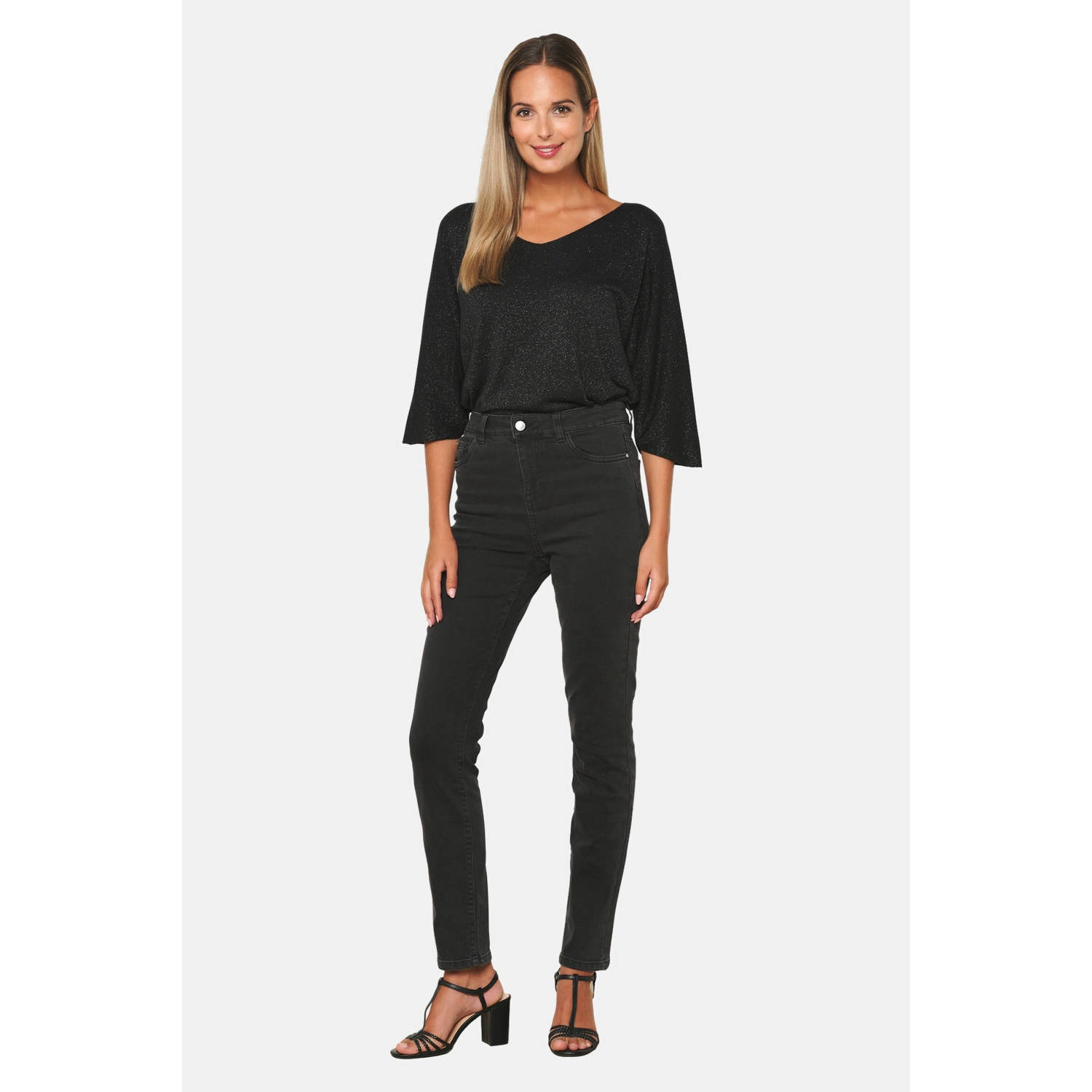 LOLALIZA skinny jeans dark grey denim