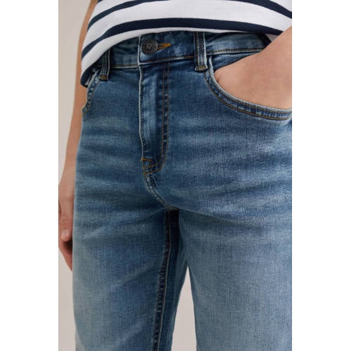 WE Fashion Blue Ridge regular fit jeans medium blue denim afbeelding