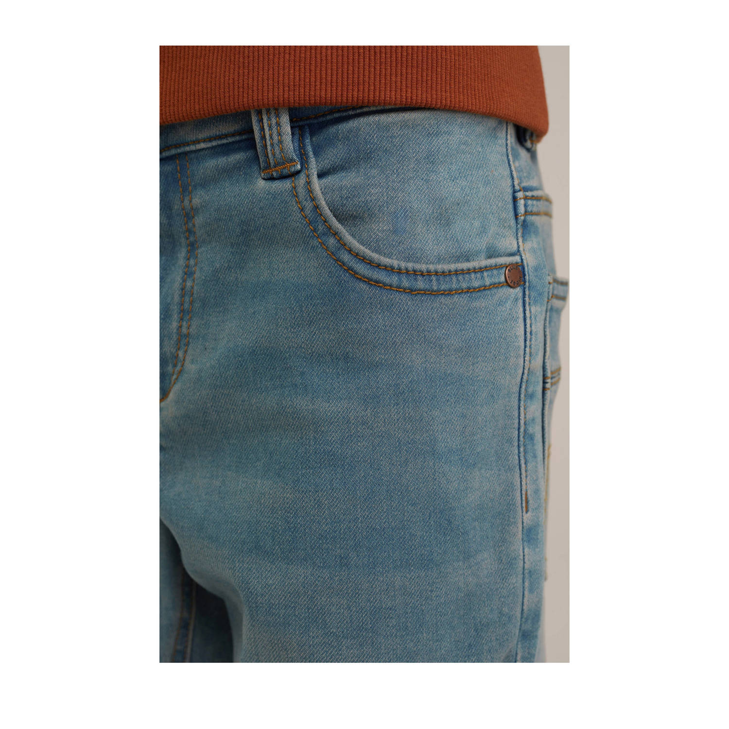 WE Fashion skinny jeans blue denim