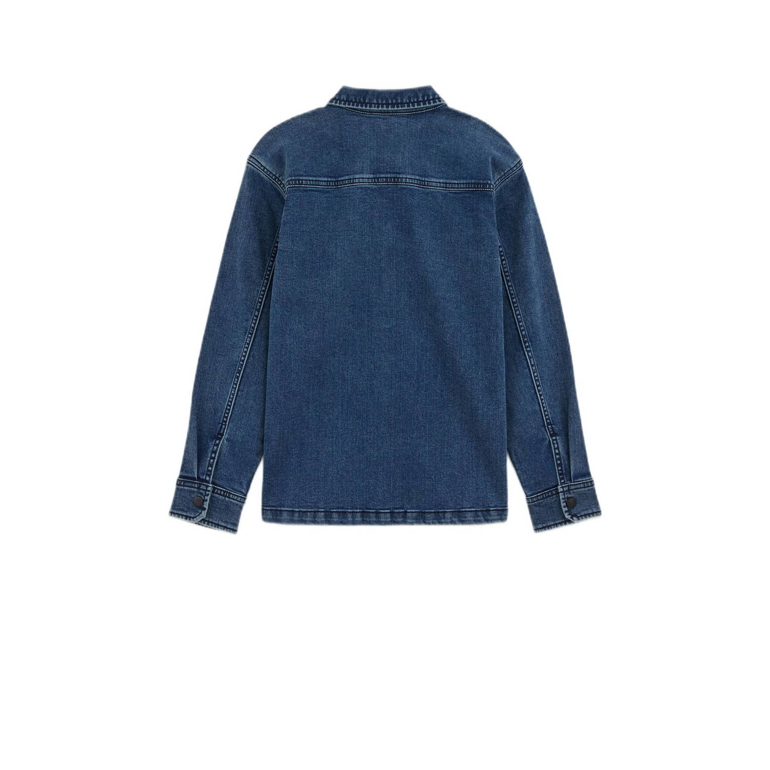 WE Fashion overhemd blue denim