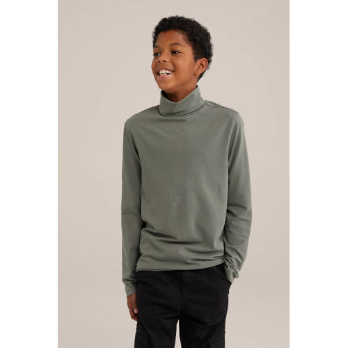 WE Fashion longsleeve groen afbeelding