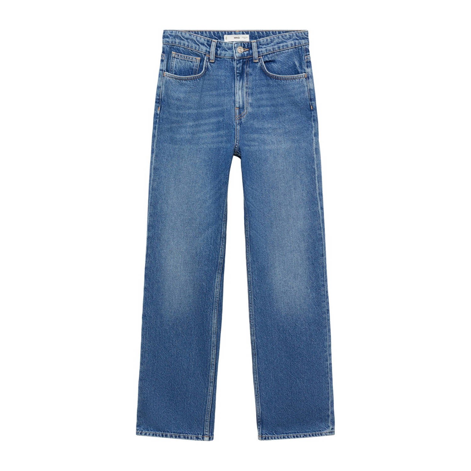 Mango mom jeans medium blue denim