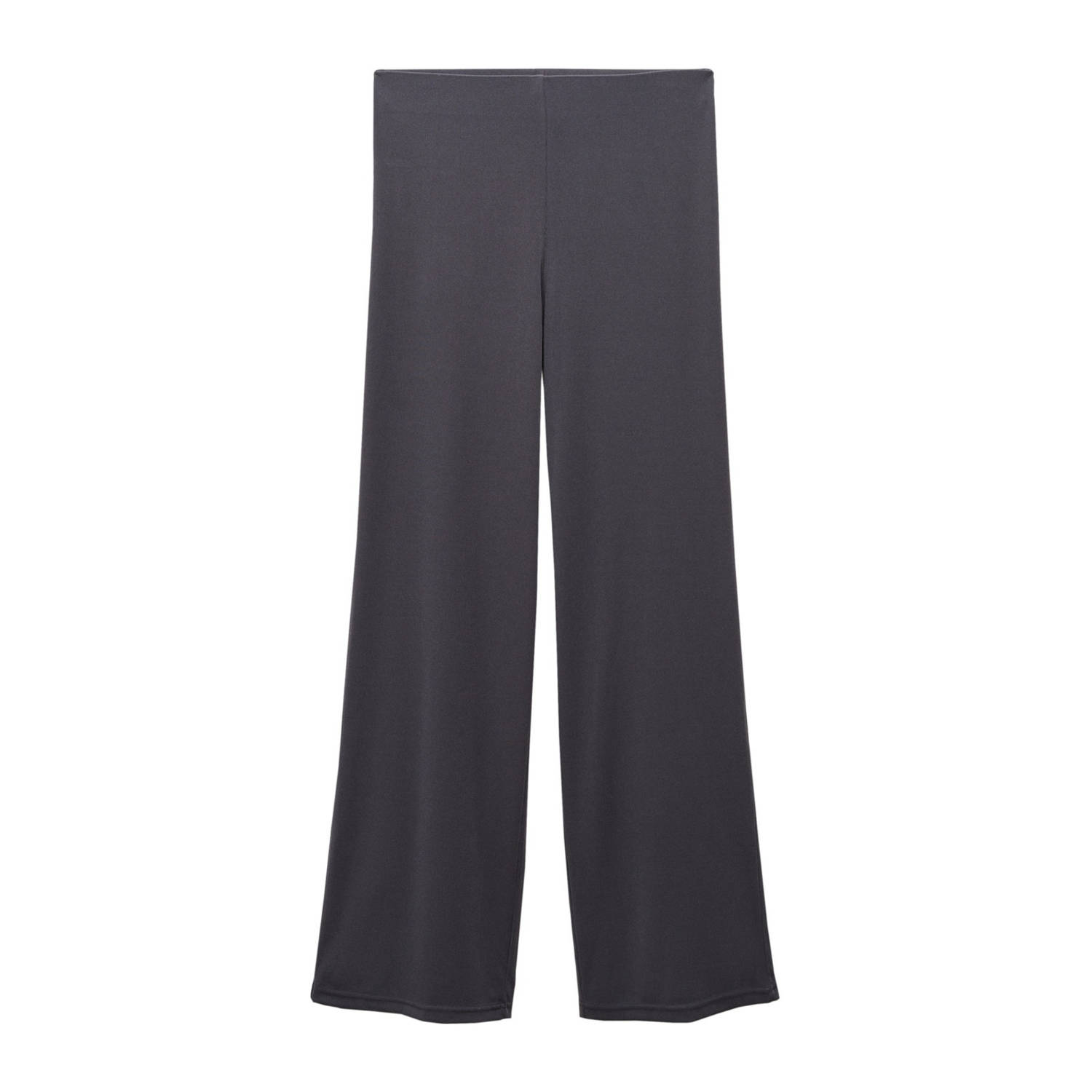 Mango regular fit broek antraciet