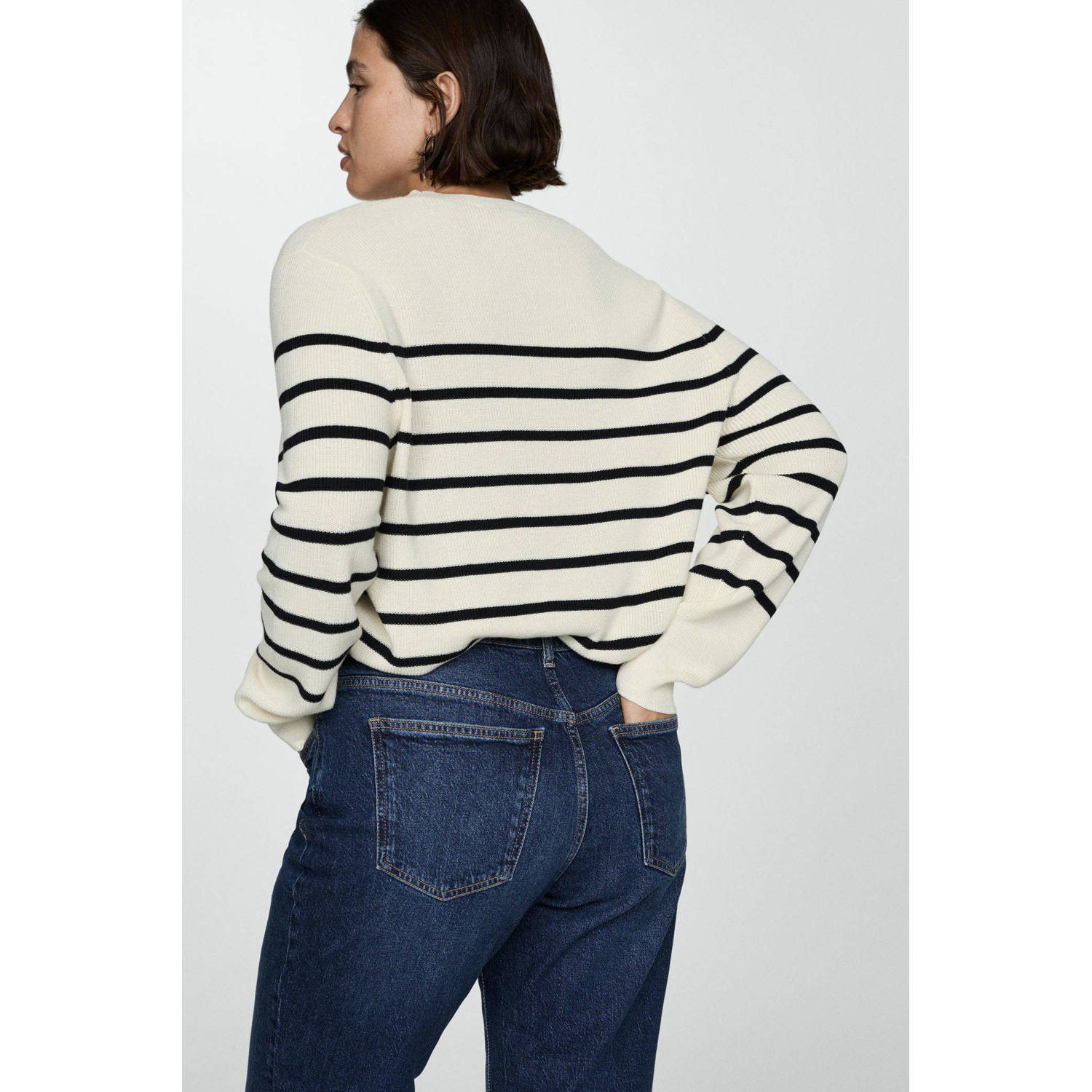 Mango skinny jeans dark blue denim