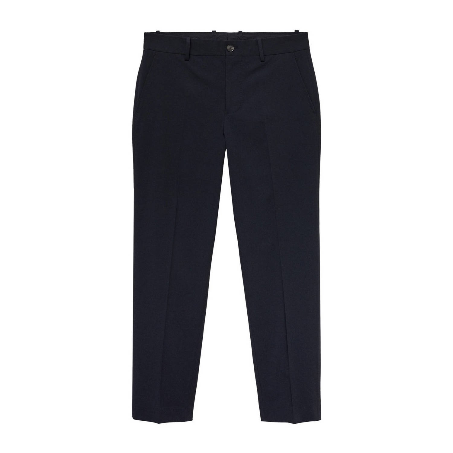 Mango Man slim fit pantalon marine