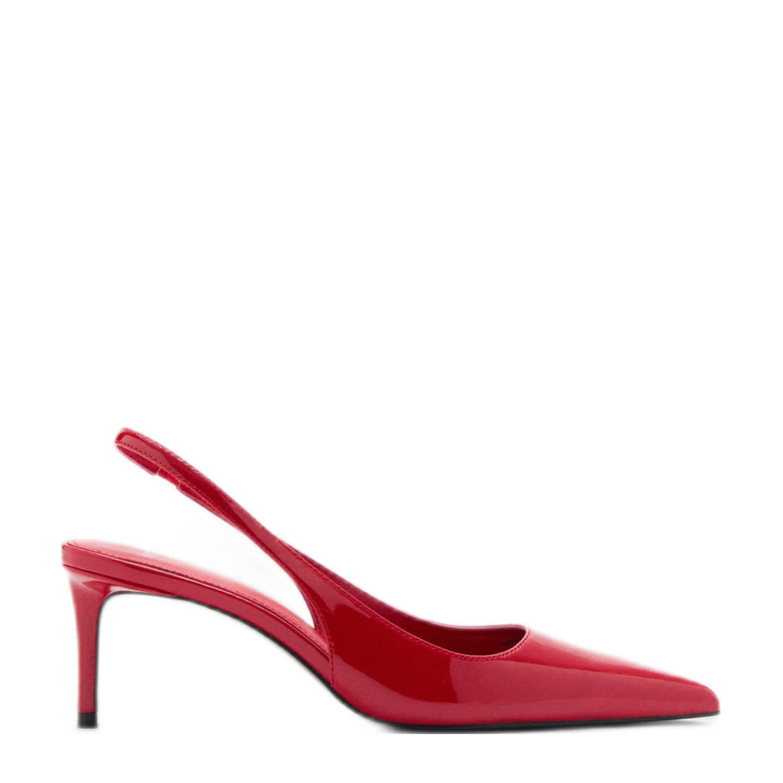 Mango slingback pumps rood kopen Morgen in huis wehkamp