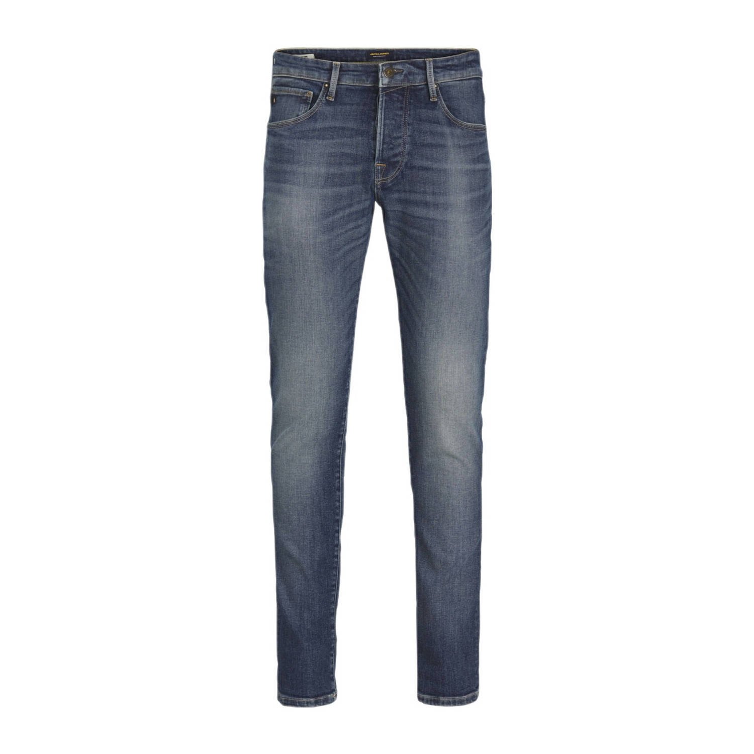 JACK & JONES JEANS INTELLIGENCE slim fit jeans JJIGLENN JJICON blue denim