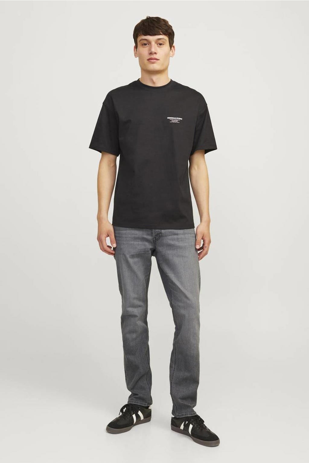 JACK & JONES JEANS INTELLIGENCE slim fit jeans - grey denim