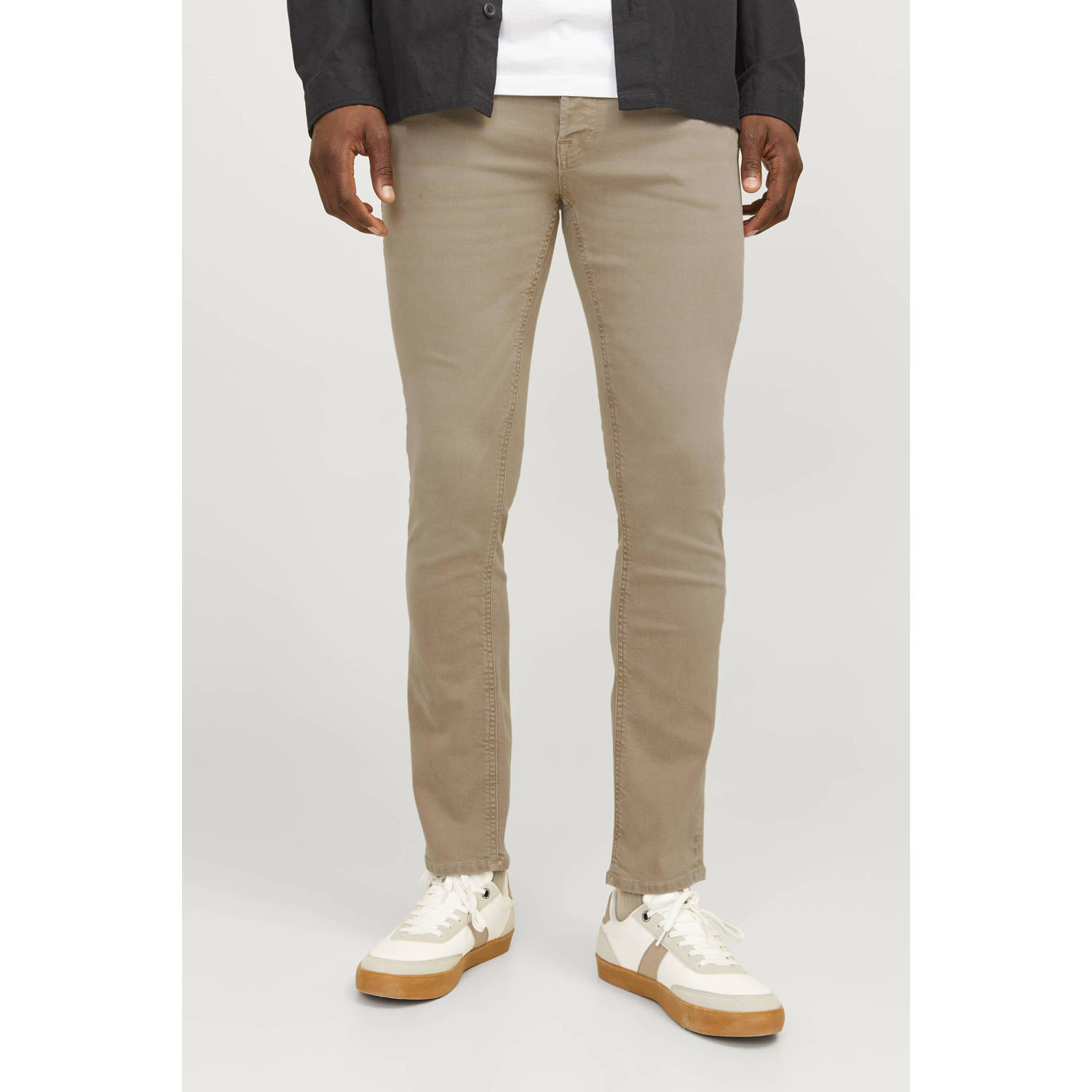 JACK & JONES JEANS INTELLIGENCE slim fit jeans JJIGLENN JJORIGINAL moonbeam