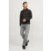 JACK & JONES JEANS INTELLIGENCE tapered fit jeans JJIMIKE grey denim