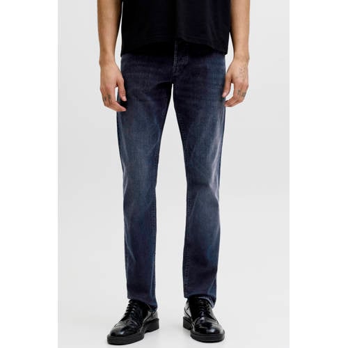 JACK & JONES JEANS INTELLIGENCE slim fit jeans JJIGLENN blue denim afbeelding