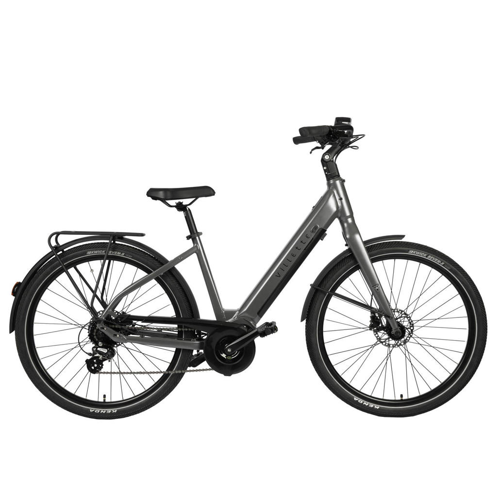 Villette Extreme MM dames elektrische stadsfiets 47 cm 8 versnellingen - donkergrijs