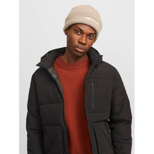 JACK & JONES muts JACVESTERBRO beige afbeelding