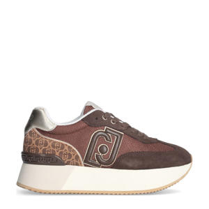 Dreamy 02  leren sneakers bruin