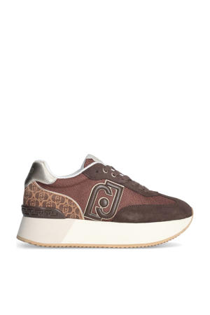 Dreamy 02  leren sneakers bruin