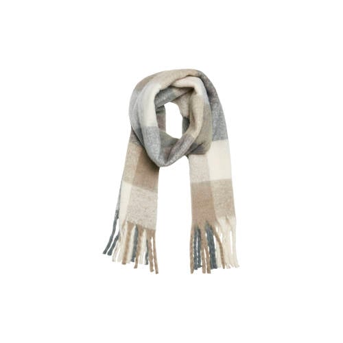 VERO MODA sjaal VMIVY met franjes beige afbeelding