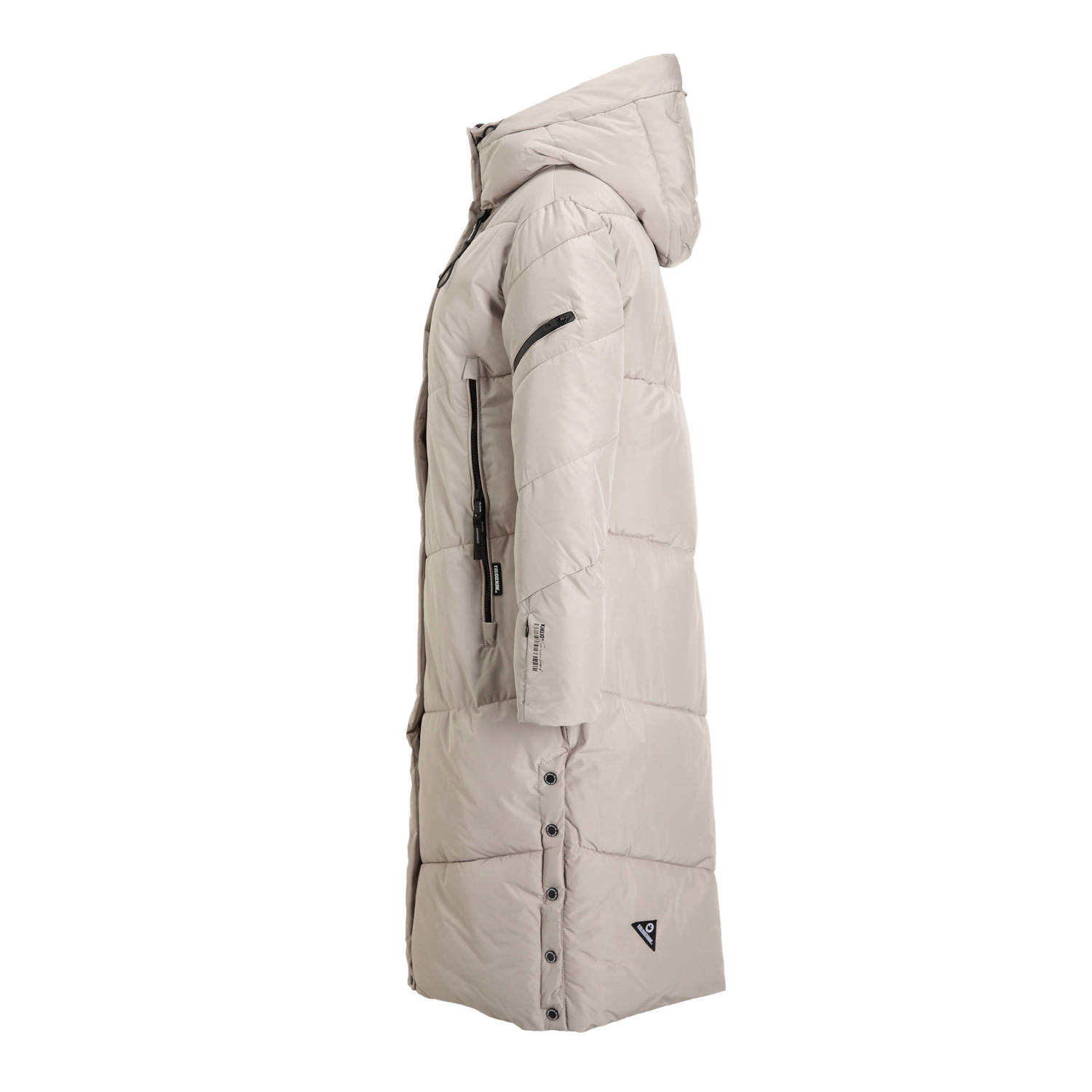 Khujo gewatteerde winterjas SONJE beige