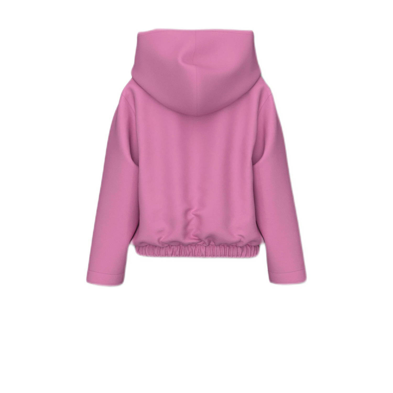 NAME IT KIDS hoodie NKFOLANJA met printopdruk warmroze