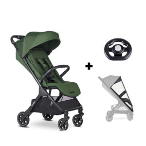 Wehkamp Easywalker Jackey² Deep Green + stuurtje en muggennet aanbieding