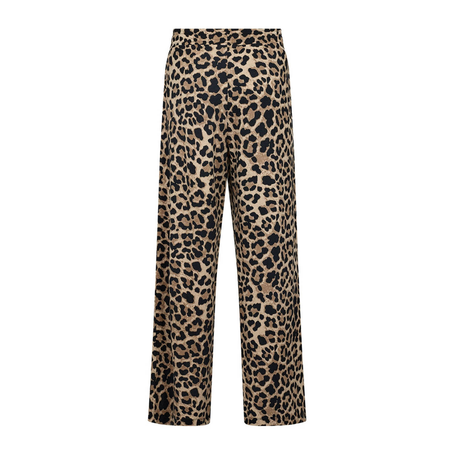 Soyaconcept wide leg broek met panterprint