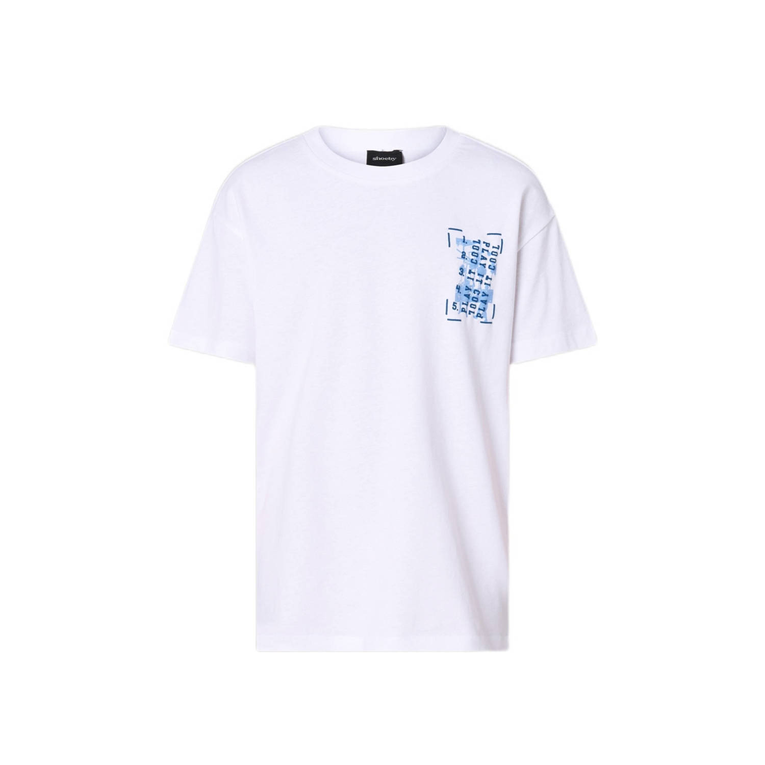 Shoeby T-shirt met backprint wit
