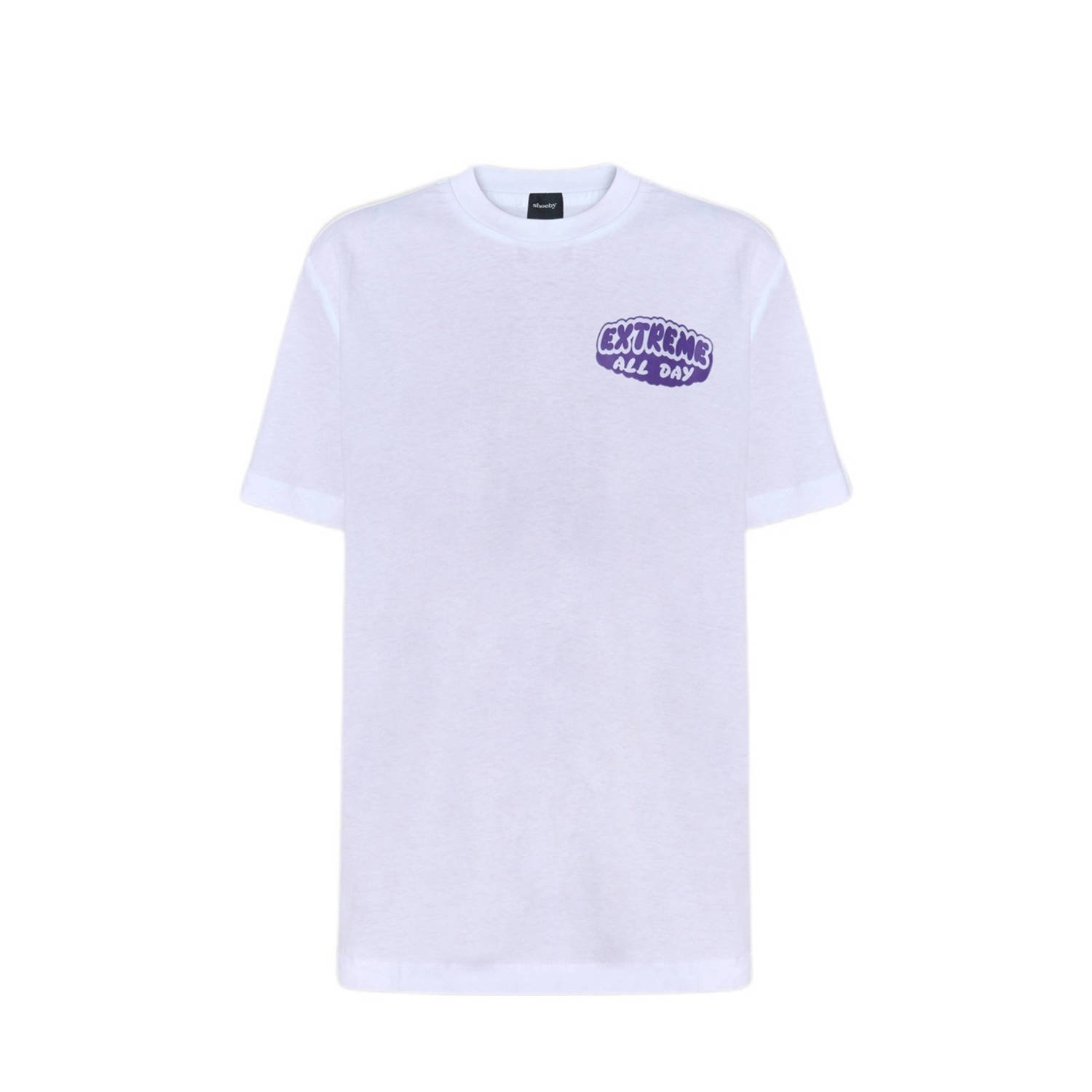 Shoeby T-shirt met backprint wit