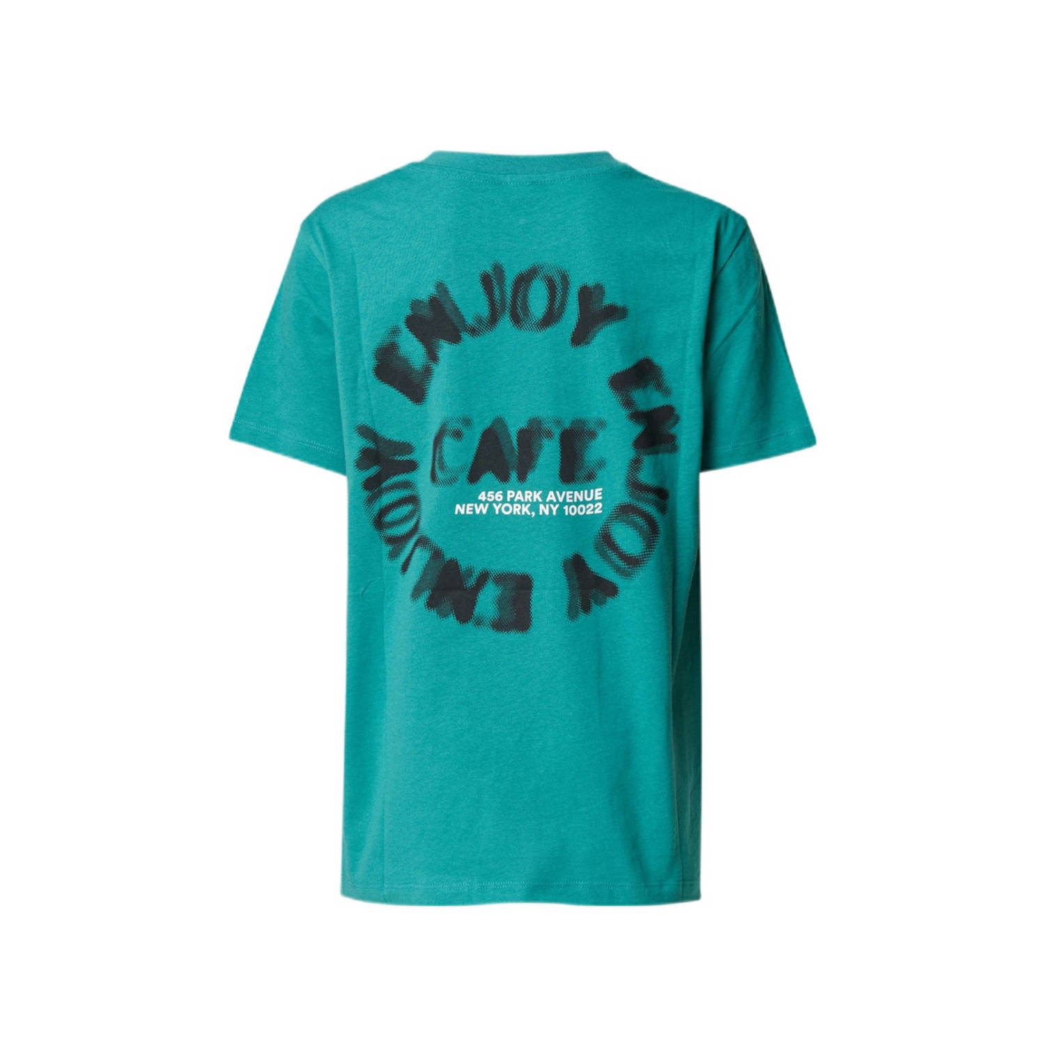 Shoeby T-shirt met backprint groen