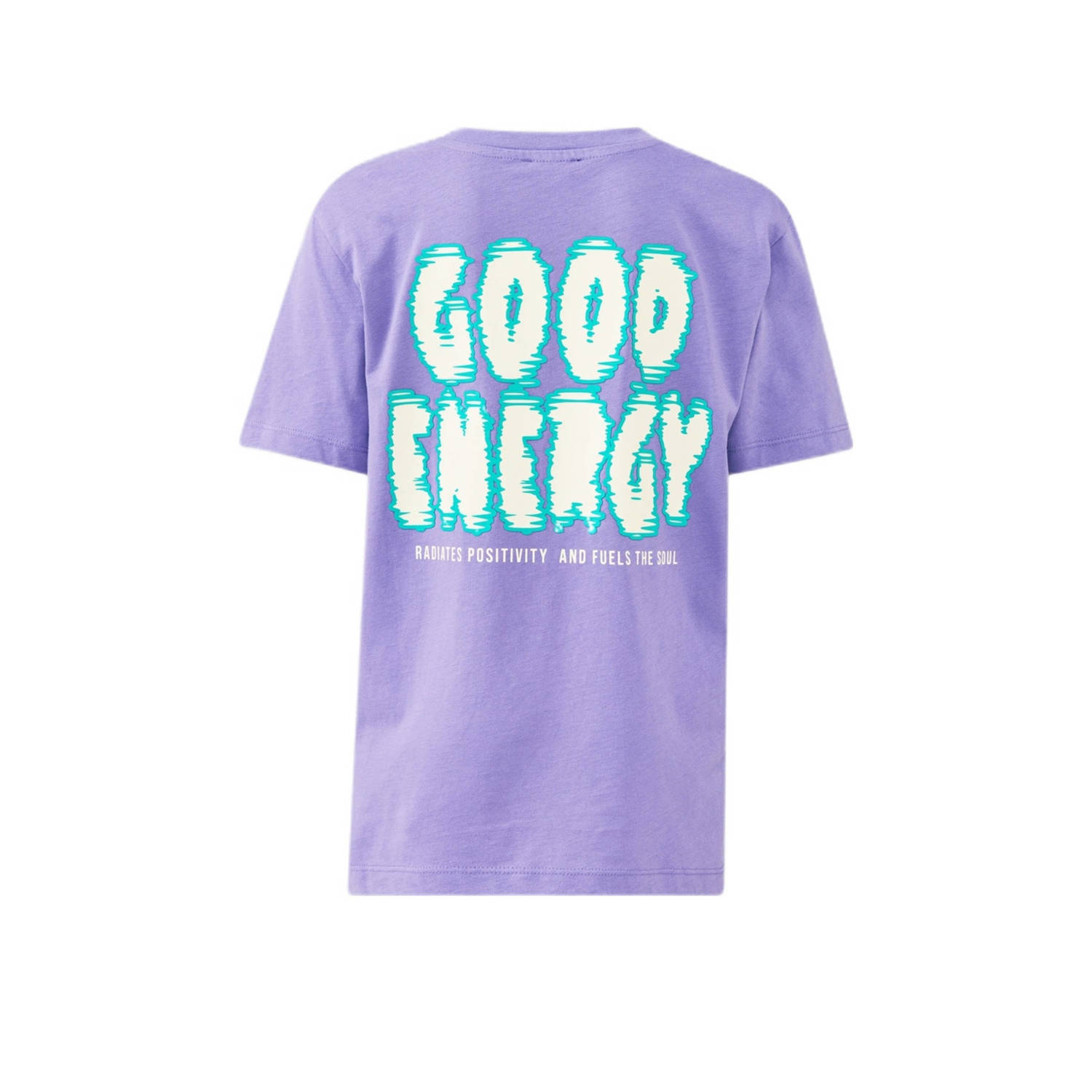 Shoeby T-shirt met backprint paars