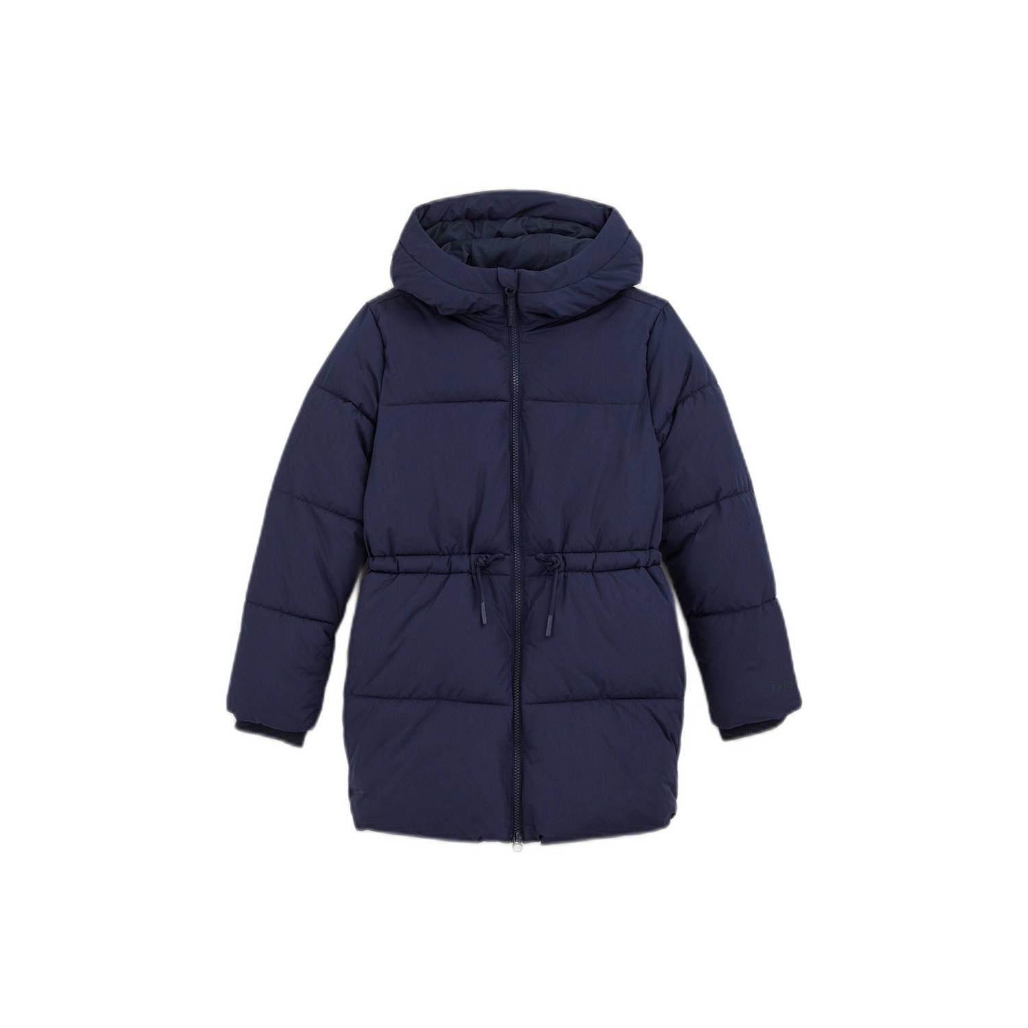 WE Fashion gewatteerde winterjas donkerblauw