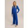 WE Fashion broek kobalt blauw