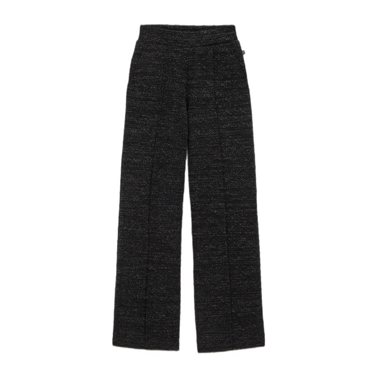WE Fashion straight casual broek zwart