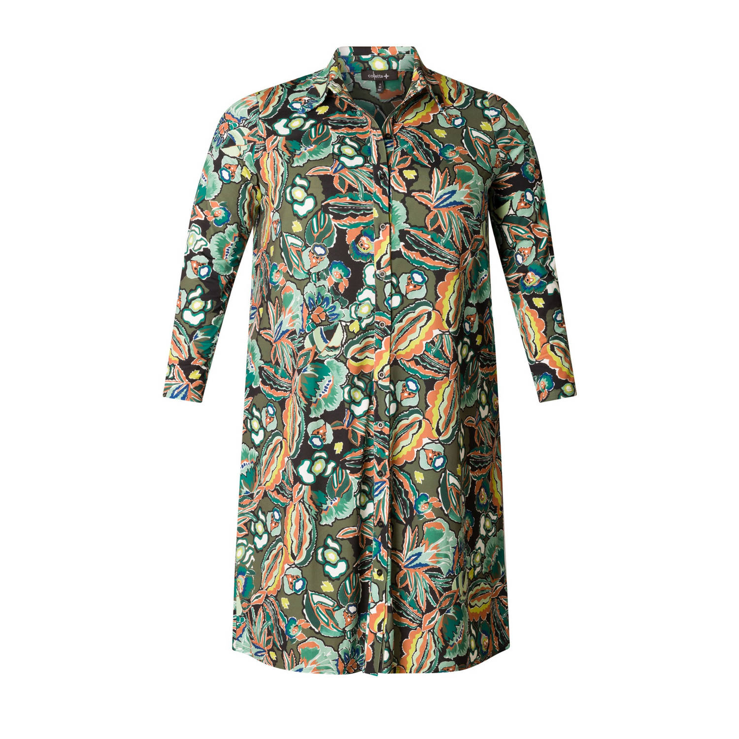 Colletta blousejurk met all over print multi