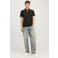 JACK & JONES ESSENTIALS slim fit polo JJEPAULOS donkergroen
