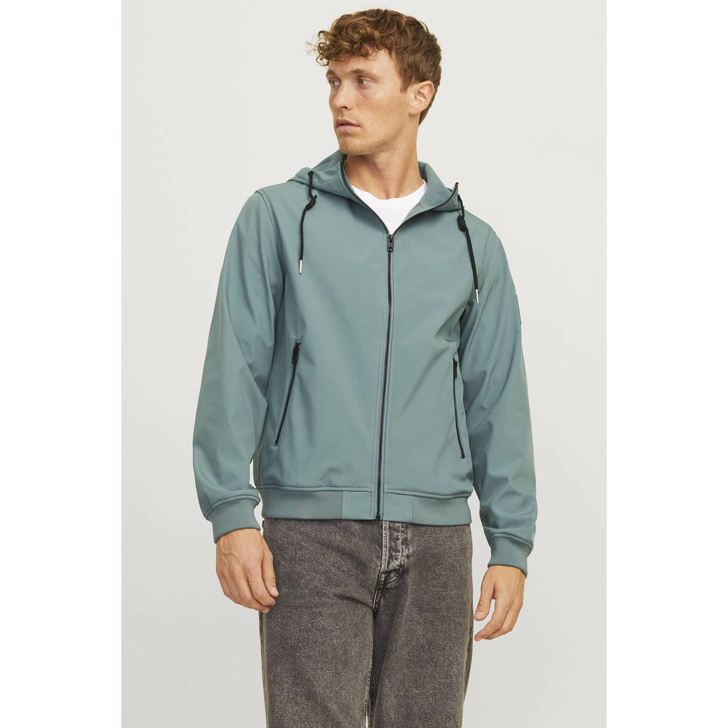 Jack & Jones Softshell-jack JJEBASIC SOFTSHELL HOOD NOOS